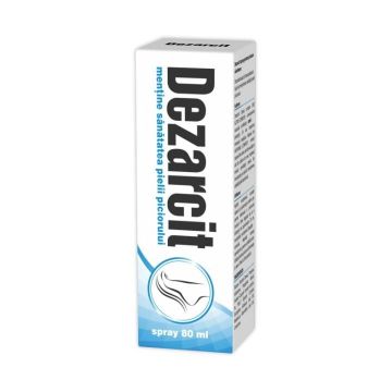 Spray antiperspirant picioare Dezarcit 80ml - SILVANOLS