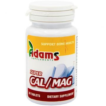 Super Calciu Mg 30cp - ADAMS