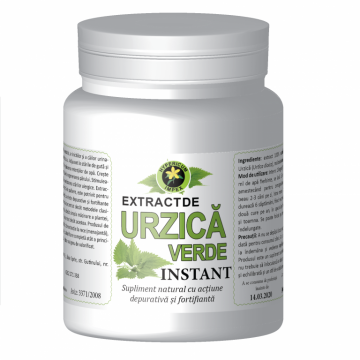 Urzica verde extract instant 70g - HYPERICUM PLANT