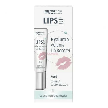 Balsam buze acid hialuronic rose LipsUp 7ml - DR THEISS
