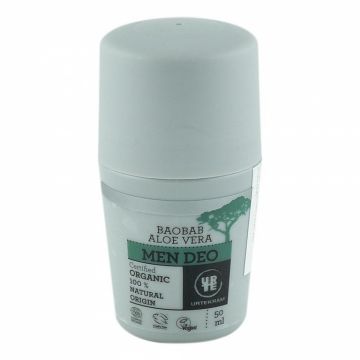 Deodorant roll on baobab aloe barbati 50ml - URTEKRAM