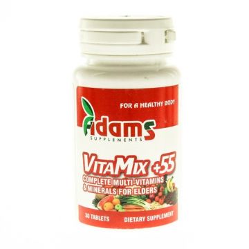 Formula seniori +55 VitaMix 30cp - ADAMS
