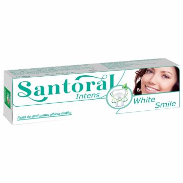 Pasta dinti white smile intens Santoral 40ml - SANTO RAPHAEL