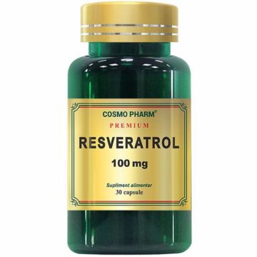 Resveratrol 100mg Premium 30cps - COSMO PHARM