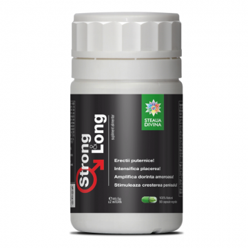 Strong&Long stimulent sexual barbati 90cps - SANTO RAPHAEL