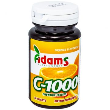 Vitamina C 1000mg portocale 30cp - ADAMS