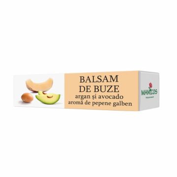 Balsam buze argan avocado 4,8g - MANICOS