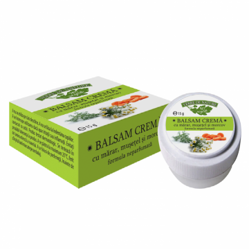 Balsam crema marar musetel morcov 15g - MANICOS