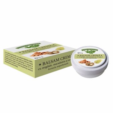 Balsam crema migdale macadamia struguri 15g - MANICOS