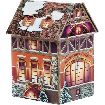 Ceai negru ceylon Christmas House cutie 100g - BASILUR