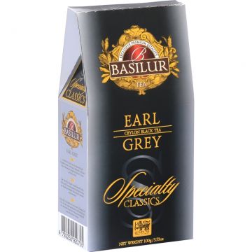 Ceai negru ceylon Specialty Classics earl grey refill 100g - BASILUR