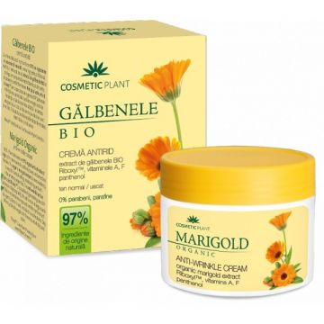 Crema antirid galbenele 50g - COSMETIC PLANT