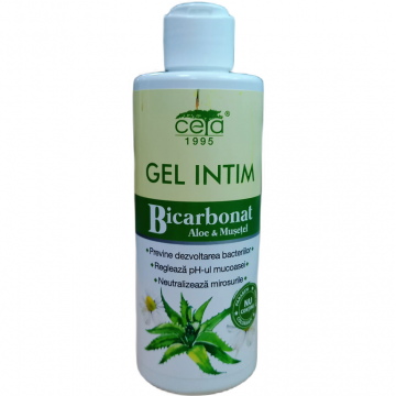 Gel igiena intima bicarbonat aloe musetel 200ml - CETA SIBIU