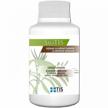 Lotiune uleiuri volatile extracte naturale SaliTis 100ml - TIS