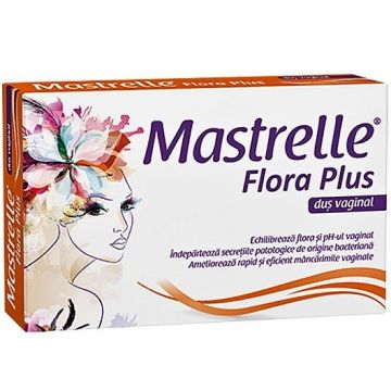 Pulbere dus vaginal Mastrelle Flora Plus 10pl - FITERMAN