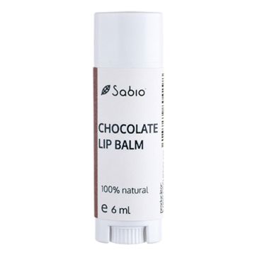 Balsam de buze chocolate, 6ml, Sabio