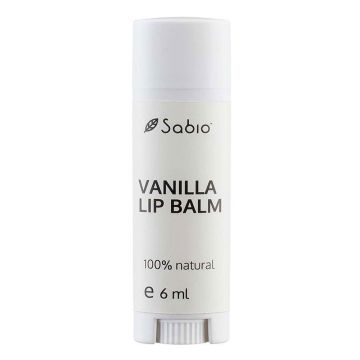 Balsam de buze cu vanilie, 6ml, Sabio