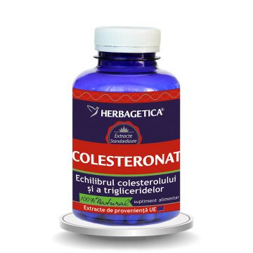 Colesteronat, 120 capsule, Herbagetica