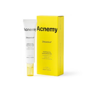 Crema pentru ten acneic cu niacinamide si acid salicilic Zitcontrol, 40ml, Acnemy