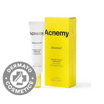 Crema pentru ten acneic cu niacinamide si acid salicilic Zitcontrol, 40ml, Acnemy
