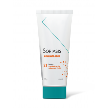 Crema Soriasis pentru piele uscata si iritata, 50g, PharmaGenix®