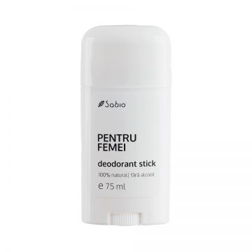 Deodorant stick pentru femei, 75ml, Sabio