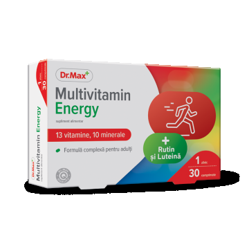 Dr. Max Multivitamin Energy, 30 comprimate