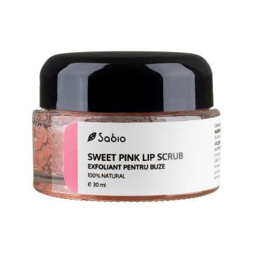Exfoliant pentru buze Sweet Pink, 30ml, Sabio