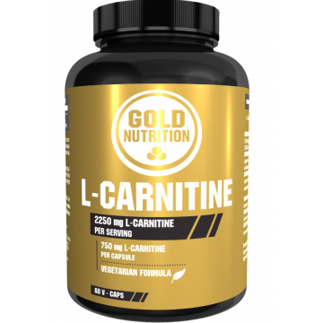 L-Carnitine 750mg, 60 capsule, Gold Nutrition