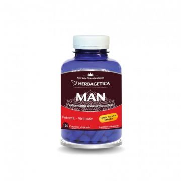 Man Zen Forte, 120 capsule, Herbagetica