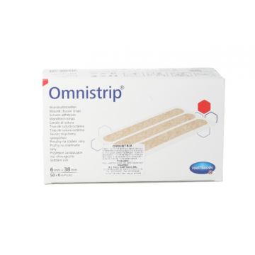 Omnistrip plasture inlocuire sutura, 6x38mm, 50 bucati, Hartmann