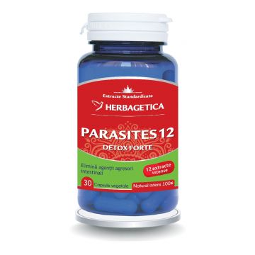 Parasites 12, 30 capsule, Herbagetica