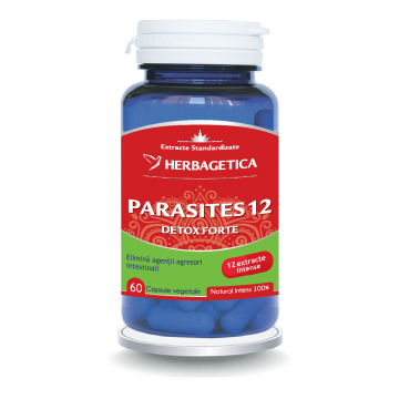 Parasites 12, 60 capsule, Herbagetica