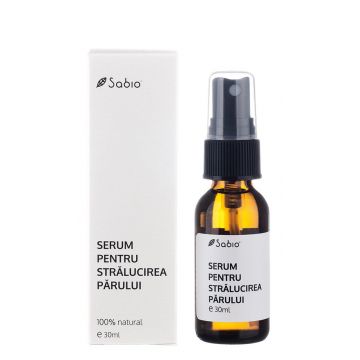 Serum pentru stralucirea parului, 30ml, Sabio