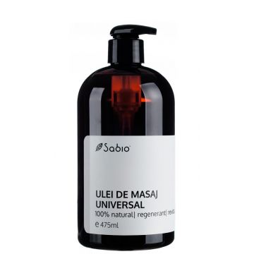 Ulei de masaj universal, 475ml, Sabio