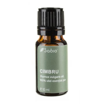 Ulei esential de cimbru (thymus vulgaris oil), 10ml, Sabio