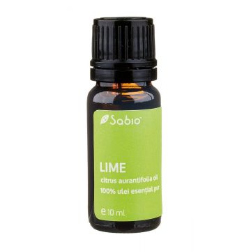 Ulei esential pur de lime (citrus aurantifolia), 10ml, Sabio