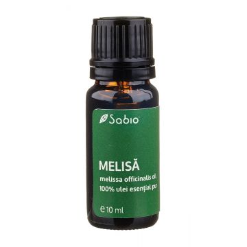 Ulei esential pur Melissa (melissa officinalis), 10ml, Sabio