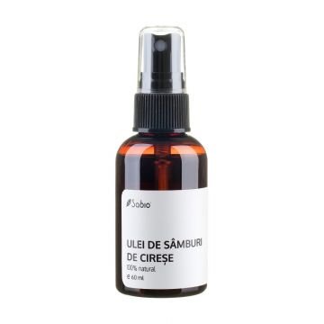 Ulei samburi de cirese, 60ml, Sabio