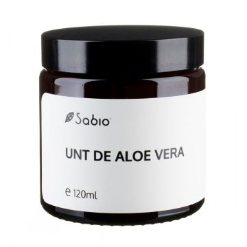 Unt de aloe vera, 120ml, Sabio