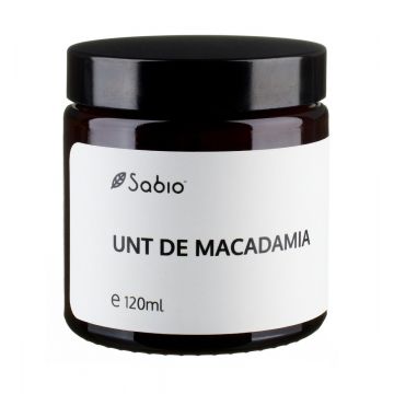 Unt de macadamia, 120ml, Sabio