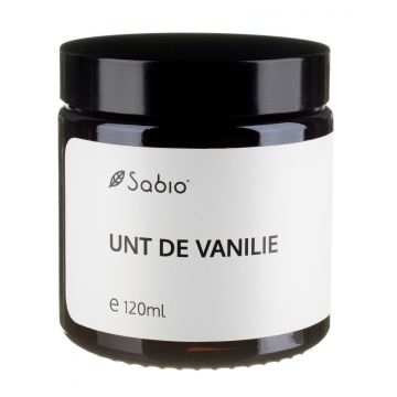 Unt de vanilie, 120ml, Sabio