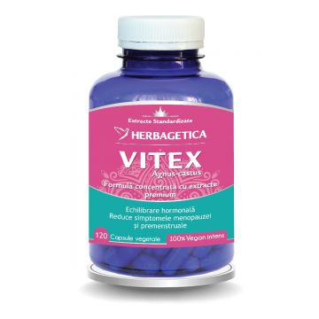 Vitex Zen Forte, 120 capsule, Herbagetica