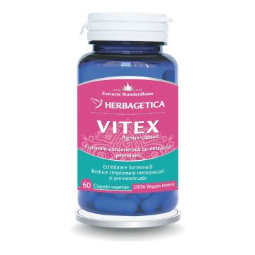 Vitex Zen Forte, 60 capsule, Herbagetica