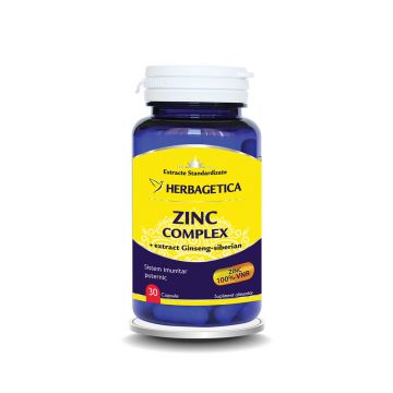 Zinc Complex, 30 capsule, Herbagetica