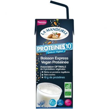 Bautura vegana Protein10 200ml - LA MANDORLE