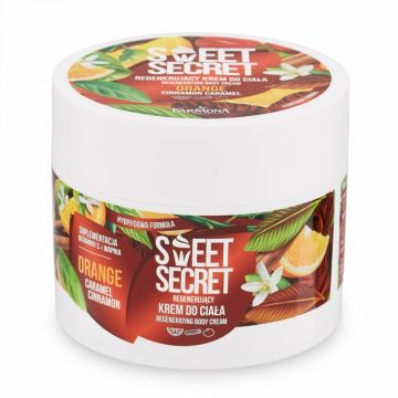 Crema corp hibrida regeneranta vit C calciu Sweet Secret 200ml - FARMONA