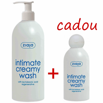Oferta Intimate Wash Creamy [acid lactobionic 500ml+200ml] 2b - ZIAJA