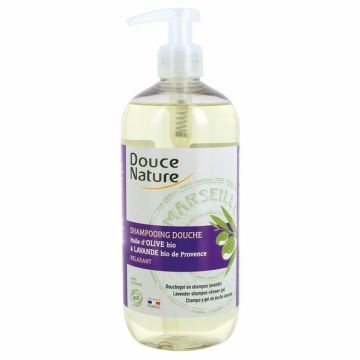 Sampon dus sapun Marsilia lavanda 500ml - DOUCE NATURE