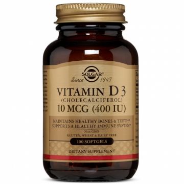 Vitamina D3 400ui [colecalciferol] 100cps - SOLGAR